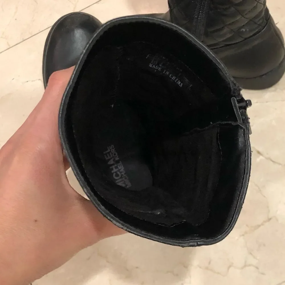Michael Kors Quilted high boots